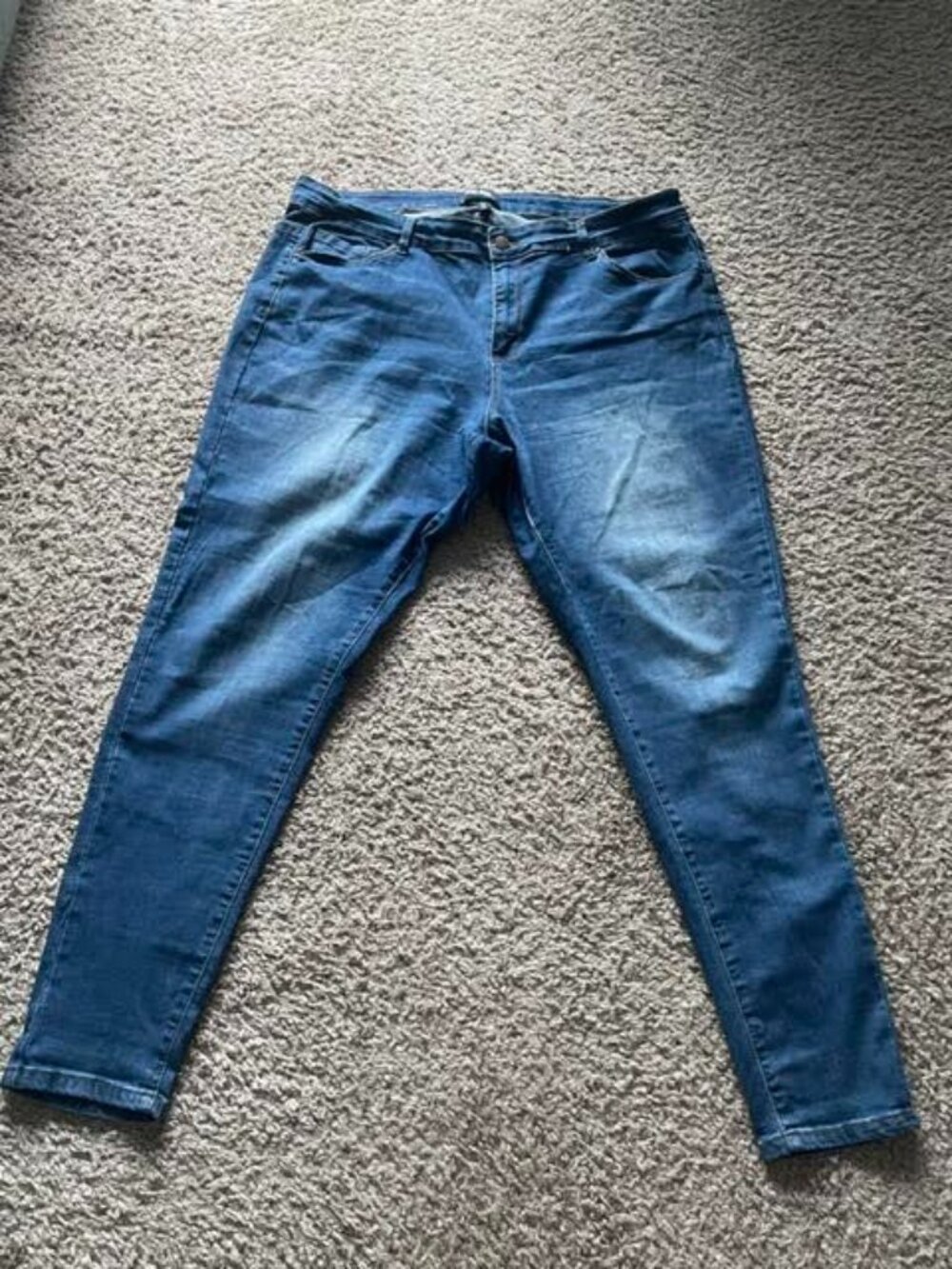 Wax Jean Women’s Skinny Jeans Size 22 Stretch Medium Wash Plus Size